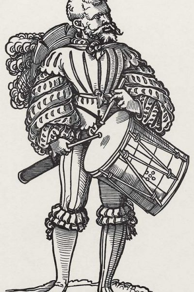 Beham, Hans Sebald (1540): Trommler