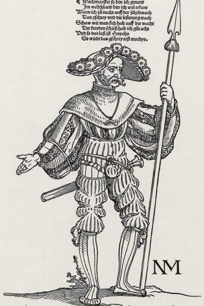 Beham, Hans Sebald (1535): Wachtmeister
